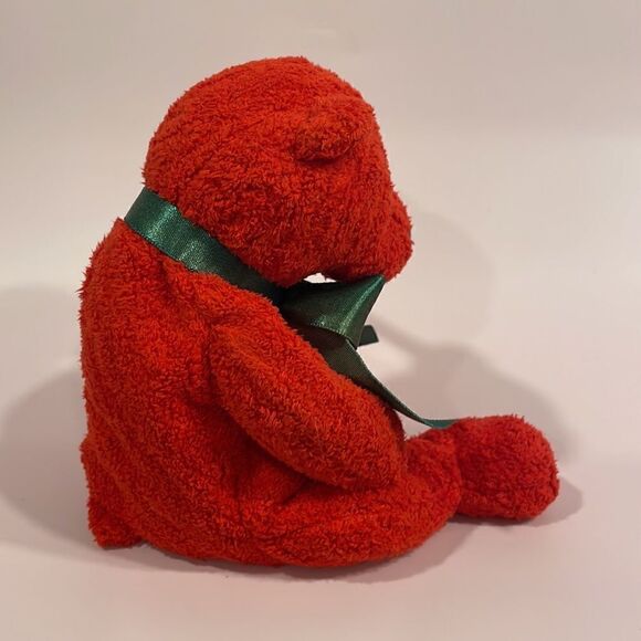 2001 Vintage Ty Beanie Baby Mistletoe the Christmas Bear 8” Excellent Used Con… - Picture 4 of 9